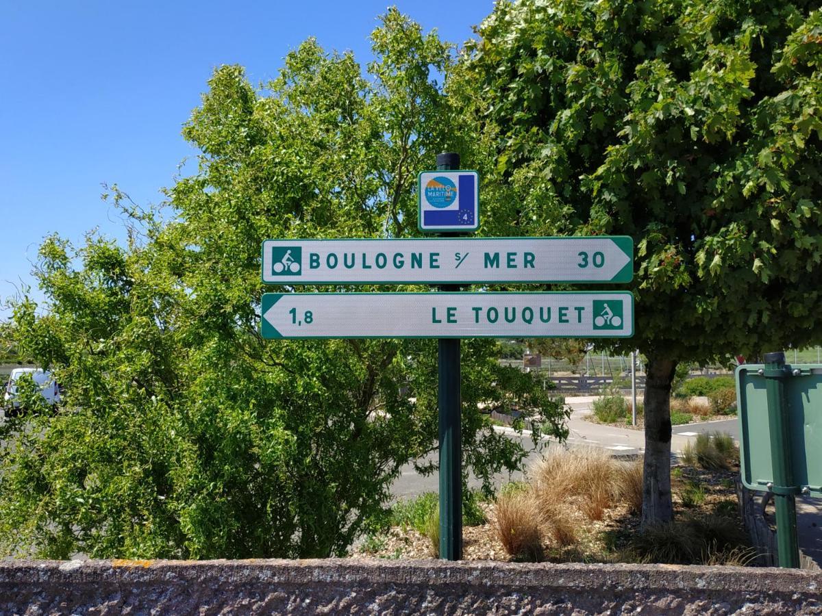 Au Coeur De La Baie De Canche Entre Terre Et Mer Etaples Exterior photo